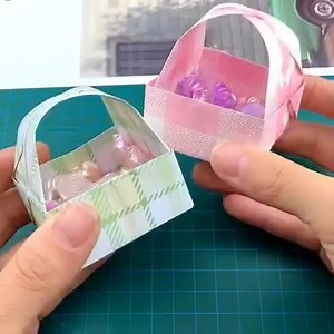 Title: "Spring Origami Fun: Mini Flower Basket Folding!" Hashtags: #Handmade #HandmadeDIY #Origami #LearnToLearnSeries #TryItSoon 🔥 paper craft paper craft ideas | paper craft