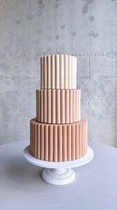106K views · 49 reactions | How we make this display cake for shop by using @callebautchocolate and dummies . Love those nude shades. | K CAKE | Facebook