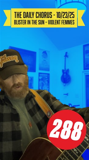 Blister in the Sun – Violent Femmes (Part 288) Tonight I thought of “Blister in the Sun” — a weird little smash hit from the 90s off a great Violent Femmes album. It’s also on the killer Grosse Pointe Blank soundtrack.  Such a fun one to play. #TheDailyChorus #ViolentFemmes #BlisterInTheSun #SingerSongwriter #PatrickBarry #AcousticCover #90sMusic #SoundtrackVibes | Patrick Barry | Facebook