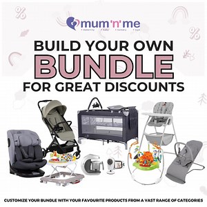 퐁퐔퐈퐋퐃 퐘퐎퐔퐑 퐁퐀퐁퐘 퐁퐔퐍퐃퐋퐄 & 퐒퐀퐕퐄 퐔퐏 퐓퐎 ퟐퟑ% Our bundles aren't just for parents-to-be!  Create your custom bundle from a range of categories and enjoy incredible discounts. The more items in the bundle, the more you save! Visit us in Zejtun or message us for more information! | Mum n Me | Facebook