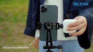 Customize shooting and angles on your Smartphones with this Aluminum Alloy Phone Clip  Visit us at 3rd Floor SM City North Edsa Annex – Cor. North Avenue, Quezon City  Telesin official stores: Lazada >> https://invol.co/clhfxze Shopee >> https://invl.io/clfkms8 | Telesin PH | Facebook