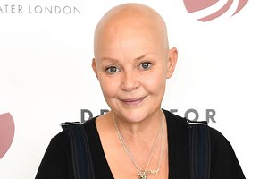 Gail Porter rushed to hospital after fracturing her skull by 'fainting' during a 'fit' at home