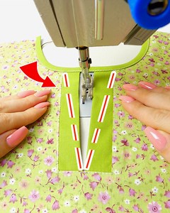 Sewing technique to create an elegant collar | MomCut - Deutschland