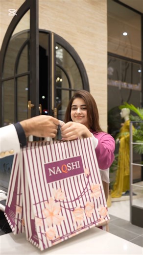 NAQSHI IS BACK! 🎊 Visit our grand outlet at Fazal Center Gujranwala Flat 20% OFF on ALL items. This weekend only - 15th & 16th February! ✨Casuals ✨Semi Formals ✨Formals ✨Bridals #NaqshiGujranwala | Naqshi