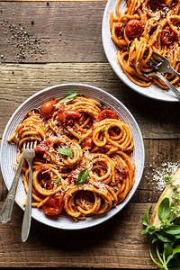 Bucatini Amatriciana.