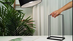 Hanger Stacker Organizer Stand, Portable Hanger Holder Laundry Room Organization Hanger Rack Storage(Black)