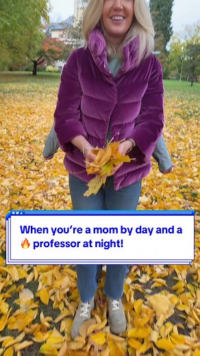 Dual Life of a University Professor and Mom