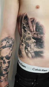 Got to add a bit on this work-in-progress, getting there! What part you like most of it so far? ____________________________________________ Instagram: www.instagram.com/bacanubogdan Email: bacanub.tattoo@gmail.com Powered by Sorry Mom #Aftercare & Vanity Tattoo Machine | Bacanu Bogdan