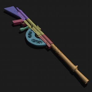 Chauchat Machine-Gun ( Prop-Gun ) 1/1 Scale