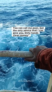 72K views · 1.7K reactions | You can call me poor, but the only advice that I can give you, Dirty hands clean money" #chiefaringmarino #reelsfbシ #reels | Chiefaring Marino | Facebook