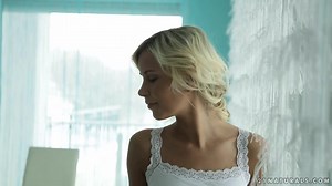 Beautiful Love Scene With Winsome Blonde Babe.