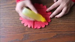 How to make a 3D Card using simple utilities like #paper,#scissors,glue and colors. The #heart is made of normal printer papers (bond paper/copy paper). The red #flower is made using tissue paper (wax paper can alse be used). www.penkraft.in | Penkraft