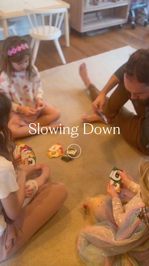 12K views · 16 reactions | In today’s hustle culture, consistently giving ourselves opportunities to slow down and be present is invaluable. ✨ Connecting with others, ourselves, our food, etc. cannot be underestimated. Card games, family meals, living room dance parties, and time in nature are a few of my favorite ways to unplug and slow down. What are yours? 﫶 | Branch Basics | Facebook