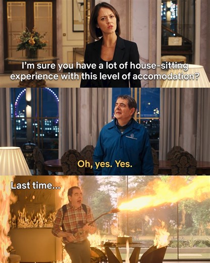 I think I've seen this film before... 🐝 #ManVsBaby | Netflix