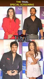 24K views · 1.8K reactions | Kajol's upcoming web series, The Trial - Pyaar, Kaanoon, Dhokha, is all set to stream on the OTT platform. Ahead of the release, the makers organised a screening in Mumbai, where several celebrities graced the event. Kajol, Arjun Kapoor, Fardeen Khan, Rohit Shetty, Tanishaa, Tanuja, and more arrived in style. | Bollywood Now | Facebook