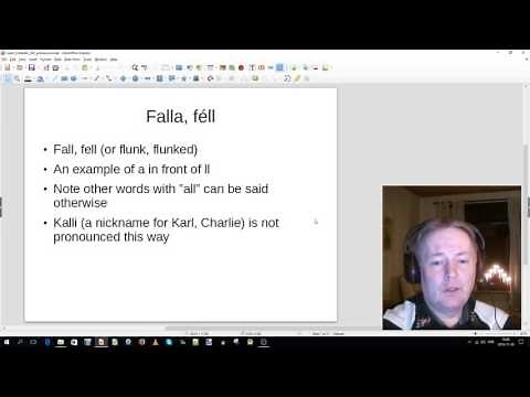 Learn Icelandic - Pronunciation