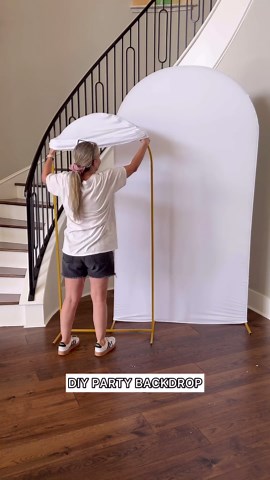 Felicia Pettit | The Pizzazzy Gift Queen🎀 | 🎉Why spend extra on rentals or setup fees? These gold metal backdrops are a party game-changer! Easily assembled in minutes and break down... | Instagram