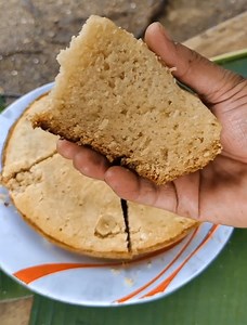 1.5M views · 3.9K reactions | Sempling mamon cake na lutong kaldero lng Engredients ✅ 1³/4 cups 3rd class flour/pweding APF 1/2 cup +2 tbsp sugar 1/2 tsp baking soda 2 tsp baking powder 1/2 tsp iodized salt 1/2 cup oil 3/4 cup water/pweding evaporated milk | Inday Jonna Tinapay | Facebook