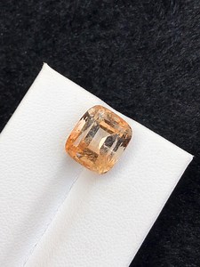 Natural Golden Topaz | Cushion Cut Loose Gemstone - Etsy