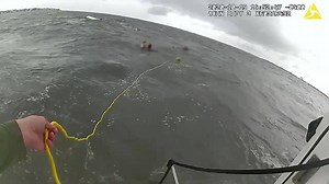 1.6K views · 103 reactions | “Incredible job by our Marine Unit who rescued this mother, father, and their 7 year-old daughter after their 18-foot jet boat capsized due to strong winds.” said Sheriff Chad Chronister, “I am thankful our deputies were able to help this family and that there were no injuries.” | Chad Chronister | Facebook