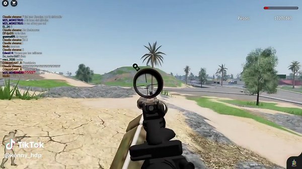 Barret a Puro Pelotazo en Roblox