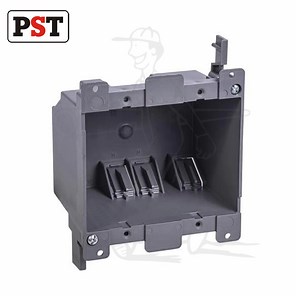[Hot Item] 2-Gang PVC Old Work Electrical Non-Metallic Outlet Junction Box