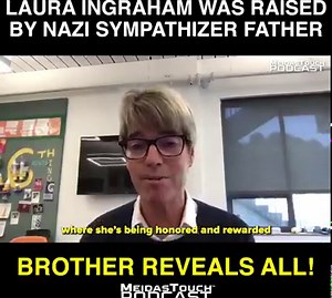 "Our father was a Nazi sympathizer. There was a copy of Mein Kampf on the living room bookshelf.” Curtis Ingraham talks about how sister Laura Ingraham turned out the way she is. Listen to the full episode: https://podfollow.com/1510240831/episode/2d3f3e7cb5eb9e24019970f824c0636c9e6b6774/view | MeidasTouch