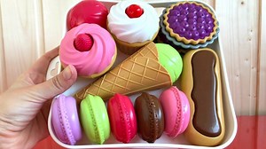 Learn Your Colors with Ice Cream Toys, Cupcakes, Cookies - Kids Nursery Rhymes | Kids Toys and Colors