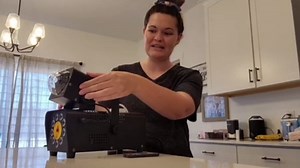 IMONE Fog Machine with Disco Lights, 16 Colorful LED Smoke Machine, Wireless Remote Control for Indoor Outdoor Parties, Stage, DJ, Halloween & Events