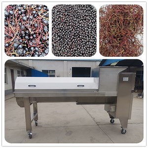 [Hot Item] Grape Stem Destemming Removing Separating Machine for Grape