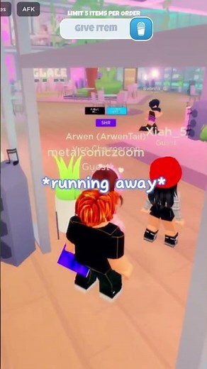 playing Glacé Parlor as Vice Chairperson 💜 #roblox #glace