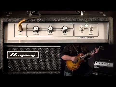 Ampeg GVT5 all tube guitar amplifier with Rikk Beatty