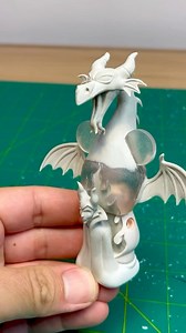 Maleficent custom Vinylmation I made for a client. As always if you’re interested in a commission just shoot me a message! #maleficent #dragon #sleepingbeauty #disney #designertoys #vinyltoys #toyart #instaart #viral #instaartist #art #miniatures #painting #diycrafts #vinylmation #sculpting #diycrafts #instatoys #disneyart | Jared Circusbear