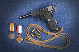 Webley & Scott .455 Self-Loader Pistol: History of Britain's '1911' - Guns and Ammo