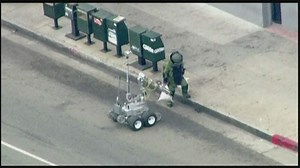 Bomb Disposal Drama After Bank Raid