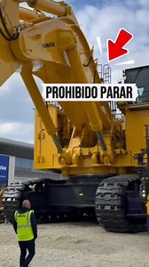 ¿Por qué esta excavadora gigante no puede detenerse un minuto?