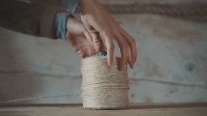 Hands Reel Flaxen Rope Tow Construction: стоковое видео (без лицензионных платежей), 1028170352 | Shutterstock