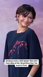 Zendaya Spider-Man Shirt from eBay: $35 Look at 'Brand New Day' Paris