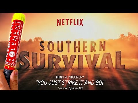 Southern Survival (a Netflix series) Independently Tests & Reviews the Element Fire Extinguisher