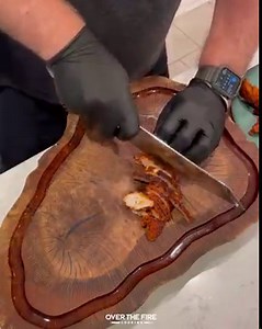 Nashville Hot Smoked Cream Cheese for a spicy version of the cheesy trend! 🧀 💨 🌶 🔥 . Nashville Hot Smoked Cream Cheese is fire, in a lot of ways. One, it’s super spicy. Two, it’s cooked with fire. Three, it tastes absolutely delicious! I thought I’d give this trend a whirl with my own, taste of home, twist. Two blocks of cream cheese and my Nashville Hot Chicken seasoning kick things off. We brought it back home with some local Nashville Hot Chicken and finished with a drizzle of honey. This