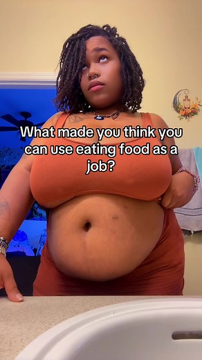 Feedee Life: Fat Girl, Big Belly & Job Talk