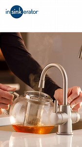 Adding an InSinkErator® instant hot water dispenser to your kitchen instantly upgrades your ability to get things done. Whether preparing meals, cleaning without harsh chemicals, or relaxing with a hot beverage, InSinkErator® instant hot water can help you stress less in the kitchen and enjoy more time for yourself. | InSinkErator