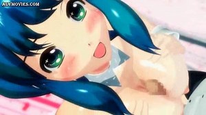 Crazy animated loving long phallus