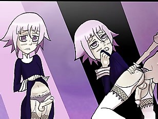 Soul Eater Crona x Maka W.I.P futanari animation