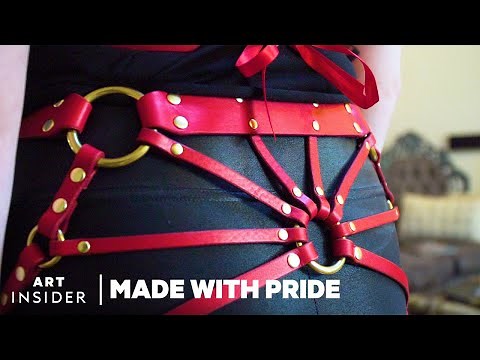 How These Leather Harnesses Are Customized For All Bodies | Made With Pride