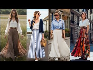 Summer SKIRT Outfit Ideas That Are SUPER ON TREND For 2025