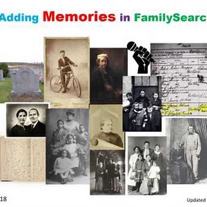 Adding Memories in FamilySearch Tree