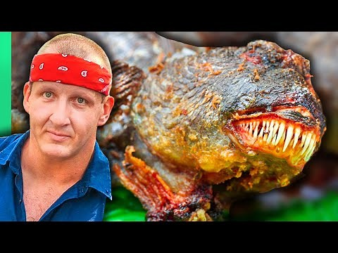Hunting Asia’s Alien Fish Predator!!! CATCH AND COOK AND CRY!!