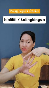 209K views · 1.6K reactions | Ano sa English ang 'hinliliit', 'hintuturo', 'hinlalato', 'palasingsingan', 'hinlalaki', 'galang-galangan', at 'palad'? #basicenglish #esl #ielts #LearnEnglish | Pinay English Teacher | Facebook