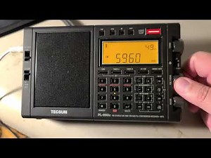 Tecsun PL-990x VS Tecsun PL-330 Voice of Turkey 5960 kHz Shortwave W6LVP loop antenna